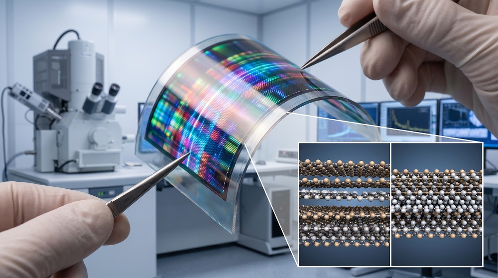 O poder dos Semicondutores Bidimensionais na Indústria Tecnológica semicondutores bidimensionais